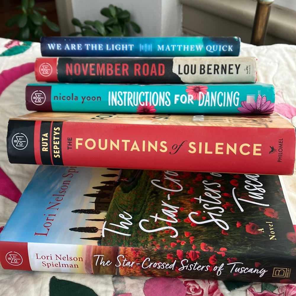 5 BOTM (Book of the Month) Books